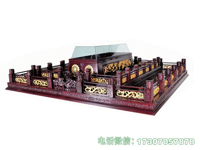 豪华型实木瞻仰台